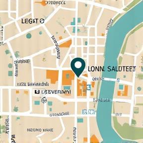 Plan de Lyon France
