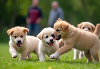 Atelier de socialisation pour chiots à Lyon